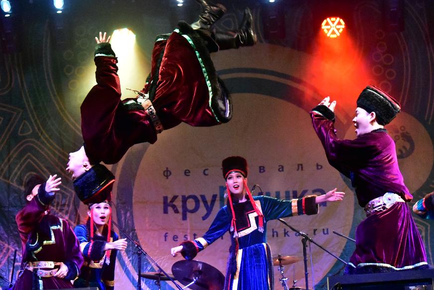 Участие ансамбля в XIV Международном этническом фестивале "Крутушка" - 2023, г. Казань